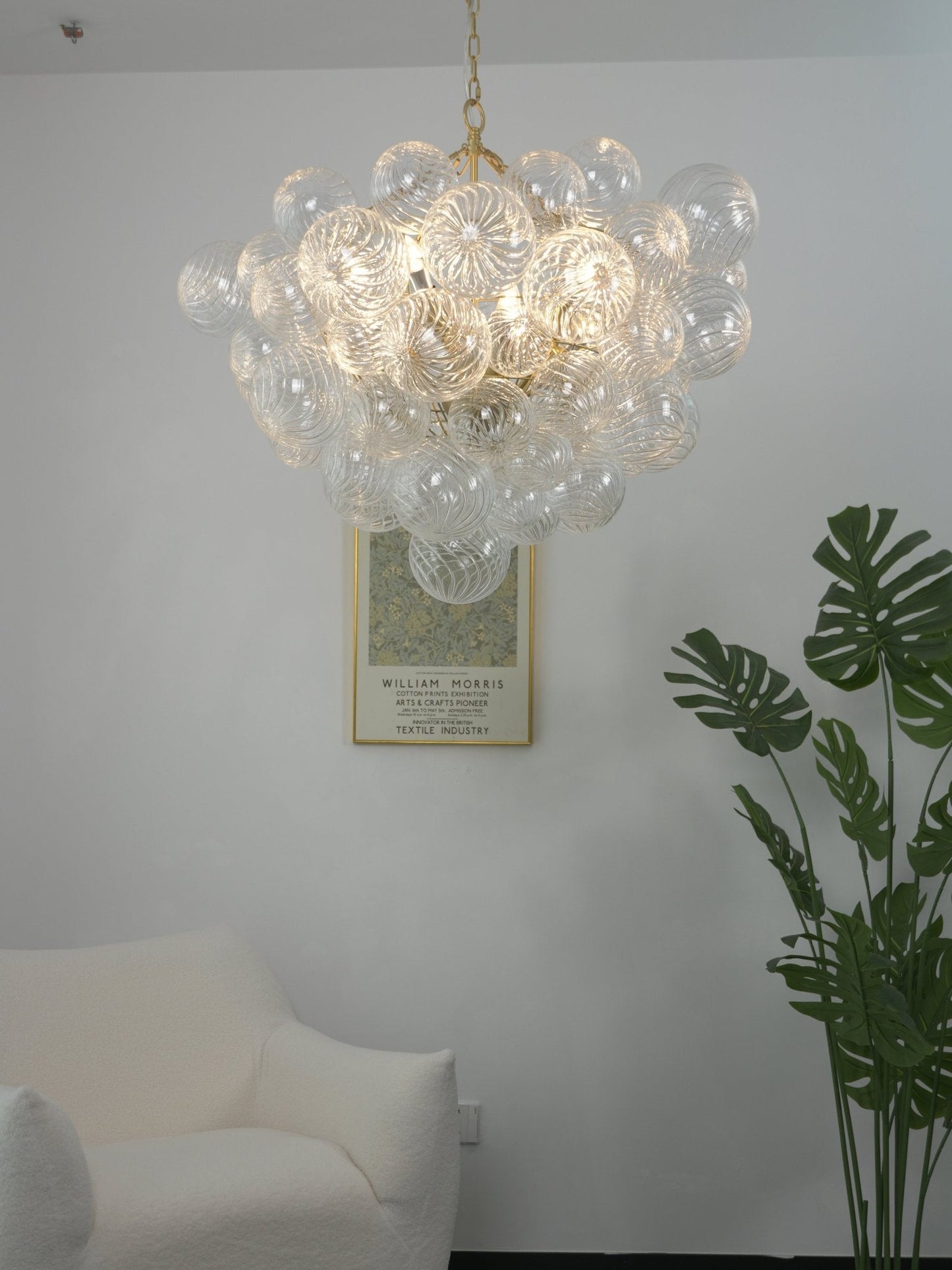 Glass Ball Bubbles Chandelier