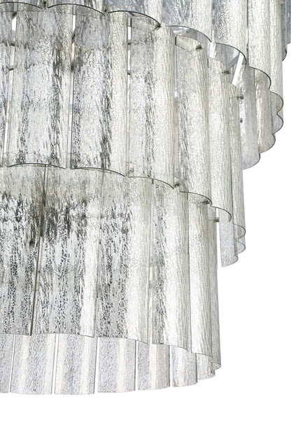 Craftmade 48628 Museo 4 Light 48"W Waterfall Chandelier - Brushed PolishedBy Craftmade