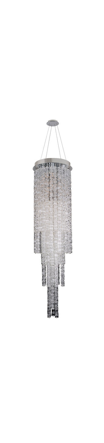 Botticelli 4-Light Contemporary Large Pendant by AllegriBy Allegri Crystal by Kalco Lighting