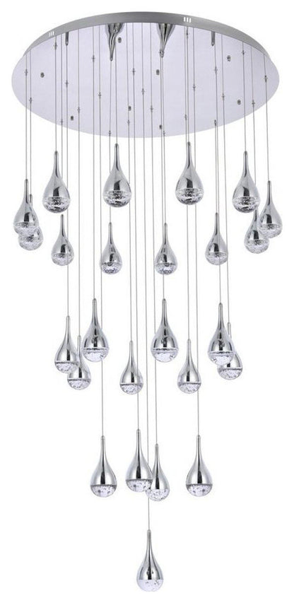 Amherst 25 Light Chandelier, ChromeBy Elegant Furniture & Lighting