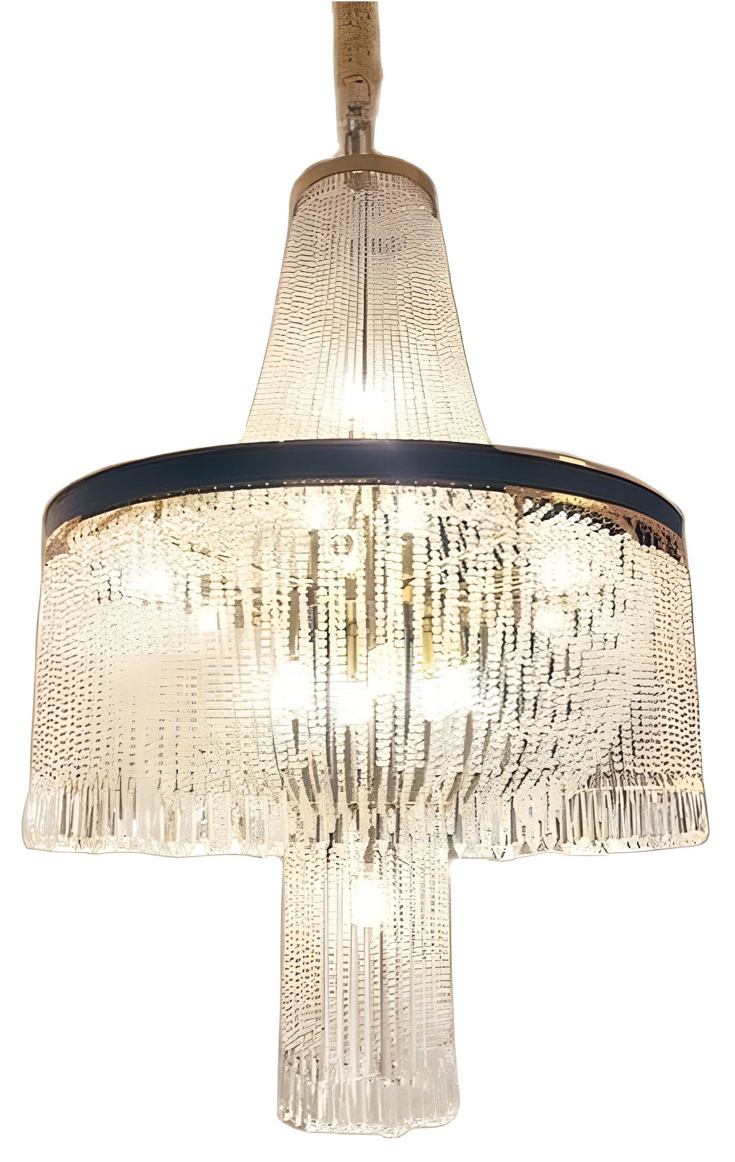 Deiva Marina | Luxury Large Spiral Crystal Chandelier for StaircaseBy Miron Demid LLC