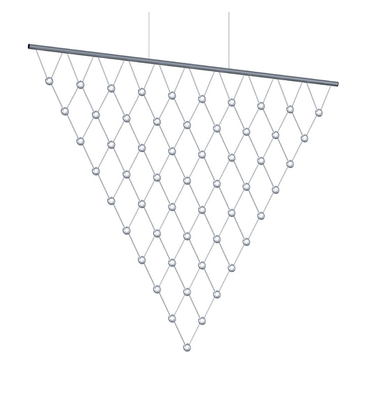 Sonneman 1889.C Constellation Galaxy Matrix 72"W LED Suspension - Bright SatinBy SONNEMAN - A Way of Light