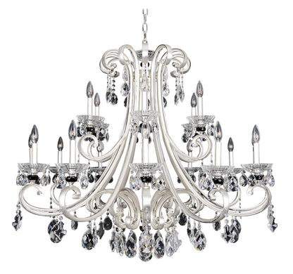 Bedetti 46"x32" 18-Light Modern Large Chandeliers by AllegriBy Allegri Crystal by Kalco Lighting