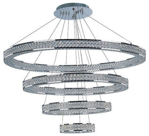 Eternity LED 4 Tier 40" Chandelier, Polished ChromeBy Maxim Lighting International