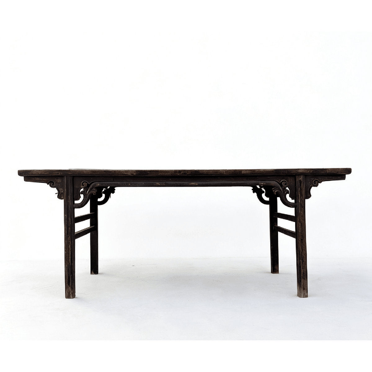 86" Long Antique Chinese Painting Table