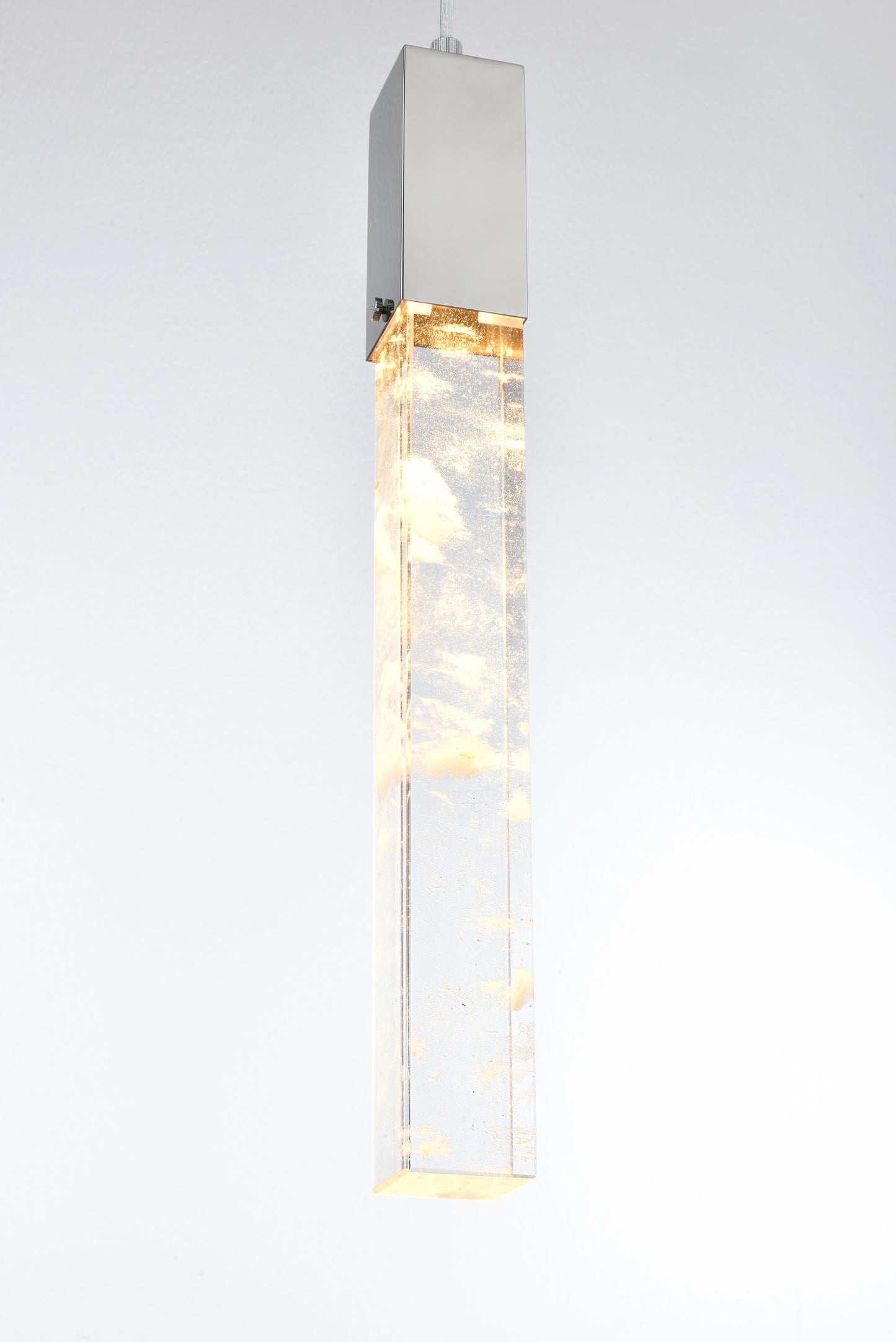 Home Living 26" Pendant, ChromeBy Home Living