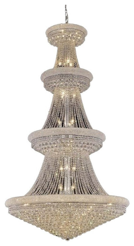 Elegant Lighting Primo 48" 42 Light Royal Crystal ChandelierBy Elegant Furniture & Lighting