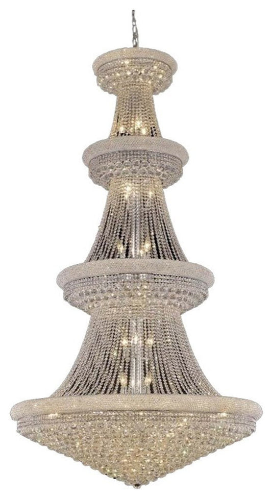 Elegant Lighting Primo 48" 42 Light Royal Crystal ChandelierBy Elegant Furniture & Lighting