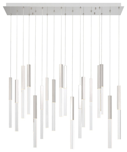 Eurofase Lighting 46771 Benicio 18 Light 42"W 3000K LED Linear - Gold / BlackBy Eurofase Lighting