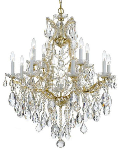 Maria Theresa - 12-Light Chandelier in Traditional and Contemporary StyleBy Crystorama Lighting