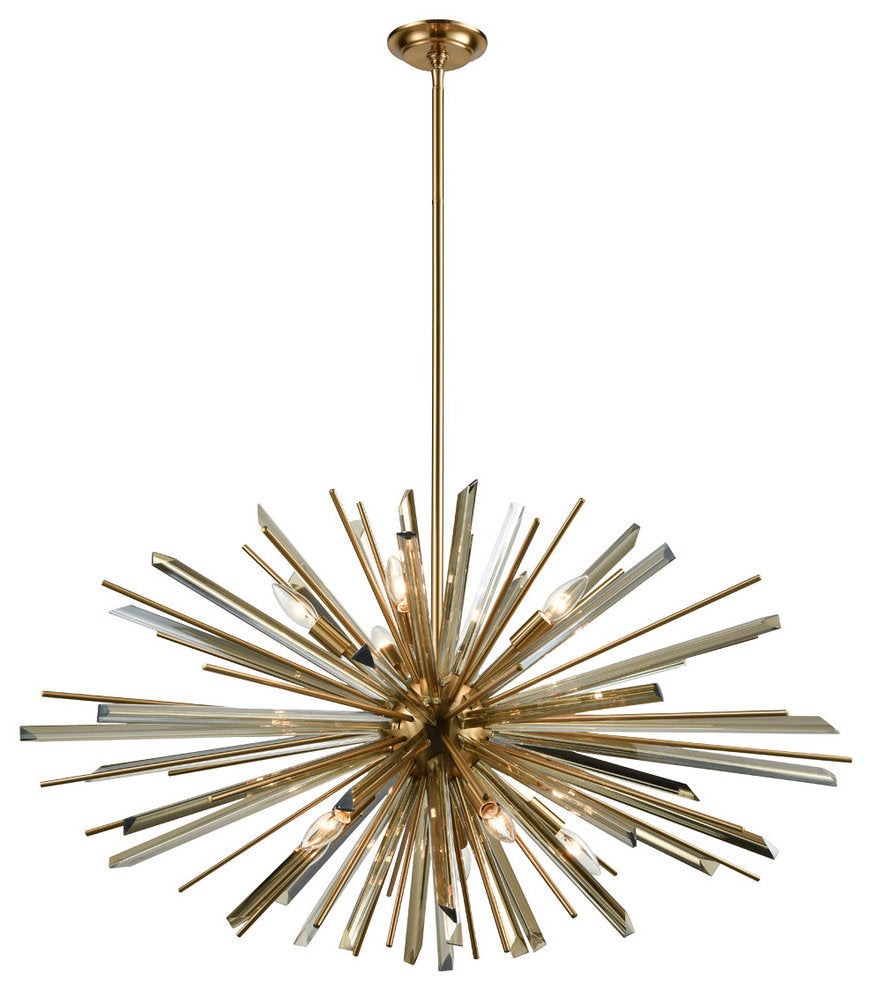 Avenue Lighting Hf8203-Ab Palisades Ave. 10-Light ChandelierBy Avenue Lighting