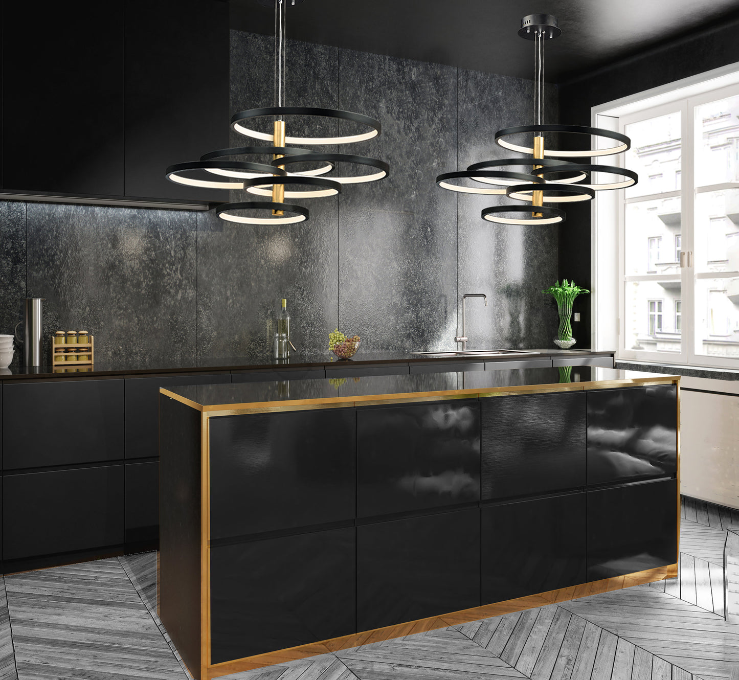 Hoopla LED PendantBy ET2 Contemporary Lighting