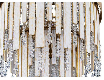 Lafayette 4-Light Chandelier in Coastal Style 29.25"Hx18"WBy Varaluz