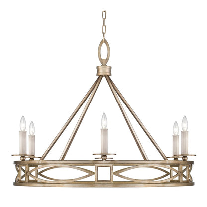 Fine Art Handcrafted Lighting Cienfuegos 6 Light 38" Wide Candle Style Chandelier