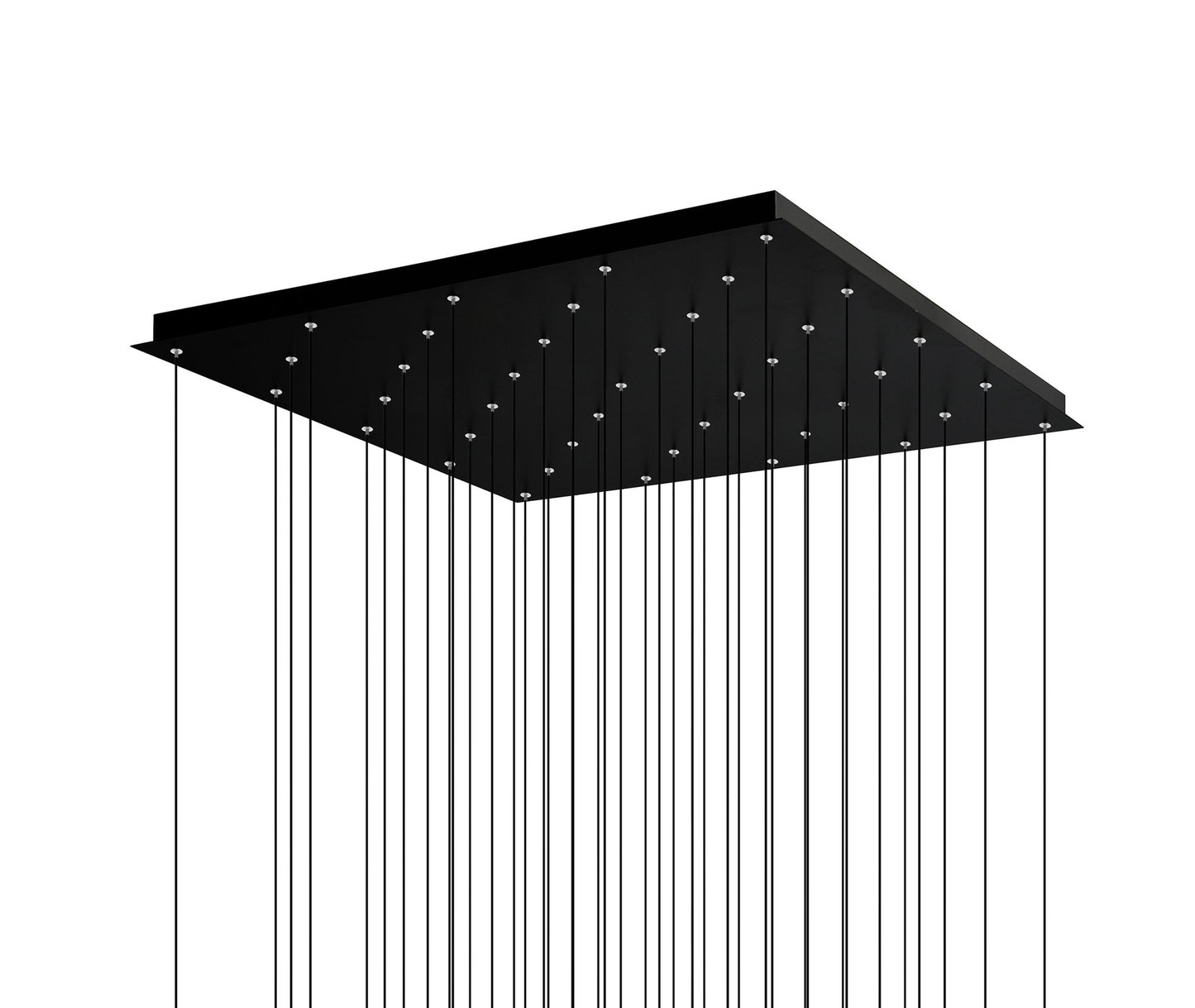 CWI LIGHTING 1589P36-41-101 Greta Integrated LED Black ChandelierBy CWI Lighting