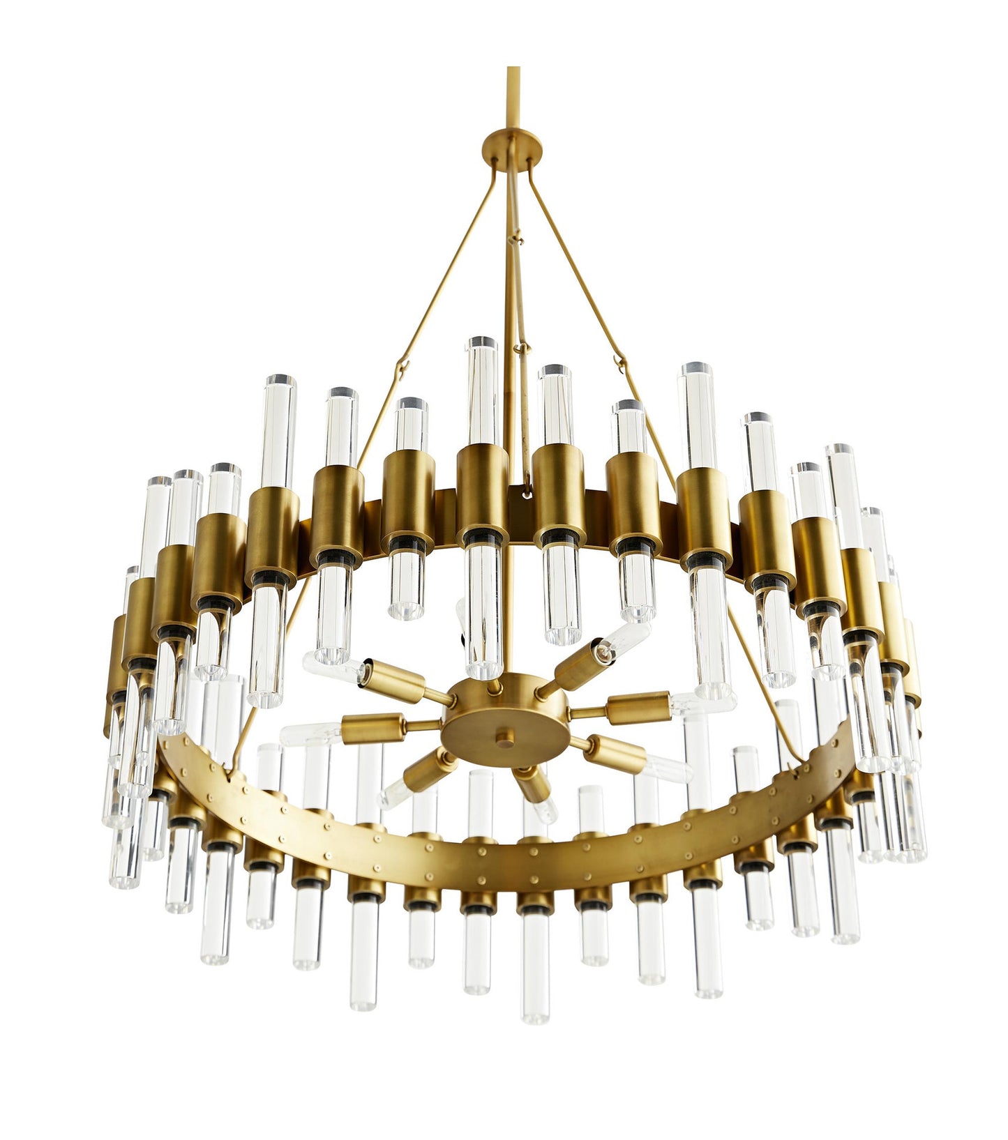Haskell Chandelier, Gold, SmallBy Arteriors