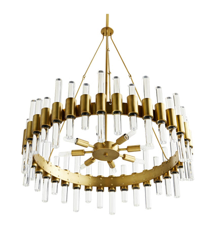 Haskell Chandelier, Gold, SmallBy Arteriors