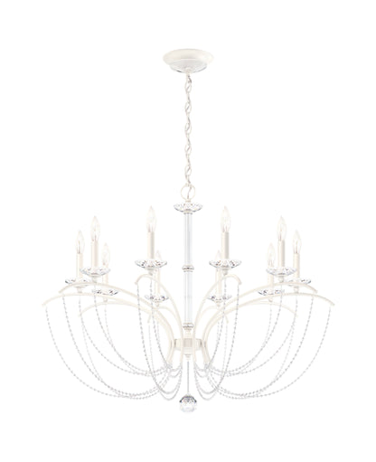 Schonbek Bc7110N-06H 10 Light Crystal Chandelier, WhiteBy Schonbek