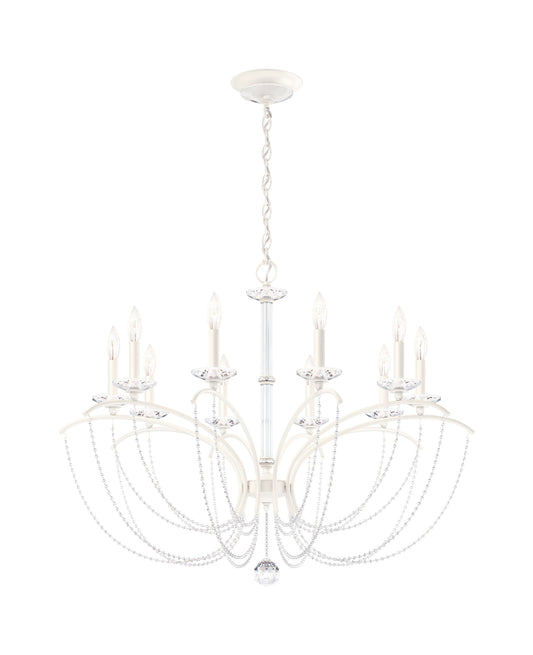 Schonbek Bc7110N-06H 10 Light Crystal Chandelier, WhiteBy Schonbek