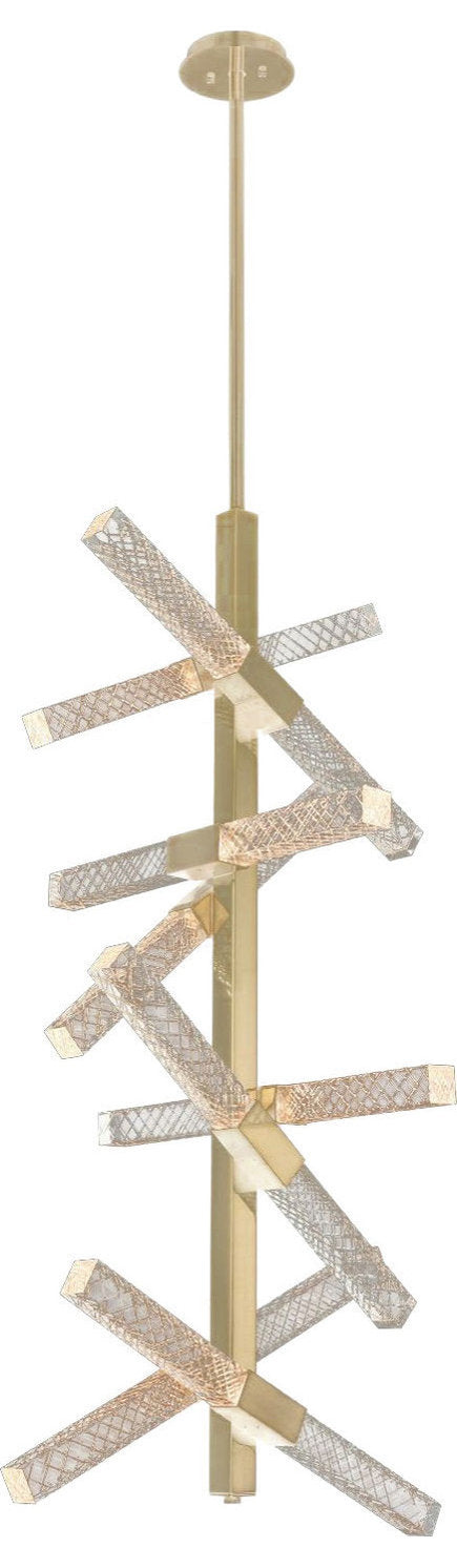 Apollo Foyer, Brushed Champagne GoldBy KALCO LIGHTING