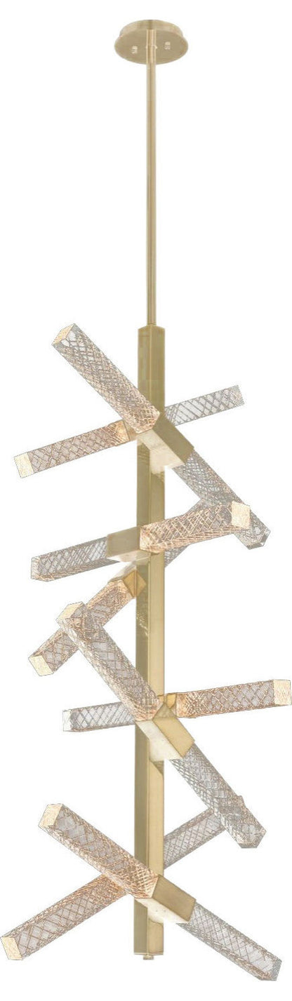 Apollo Foyer, Brushed Champagne GoldBy KALCO LIGHTING