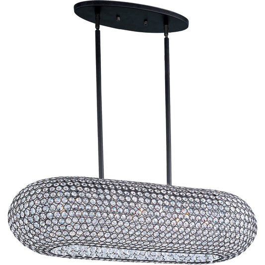 International Glimmer Bronze Ten-Light Pendant