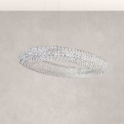 Schonbek Ca3724S 20 Light Crystal Pendant, Polished Stainless SteelBy Schonbek