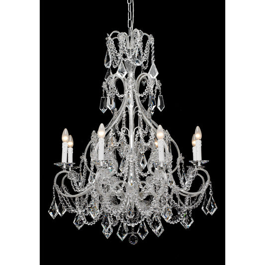 8 - Light Candle Style Empire Chandelier