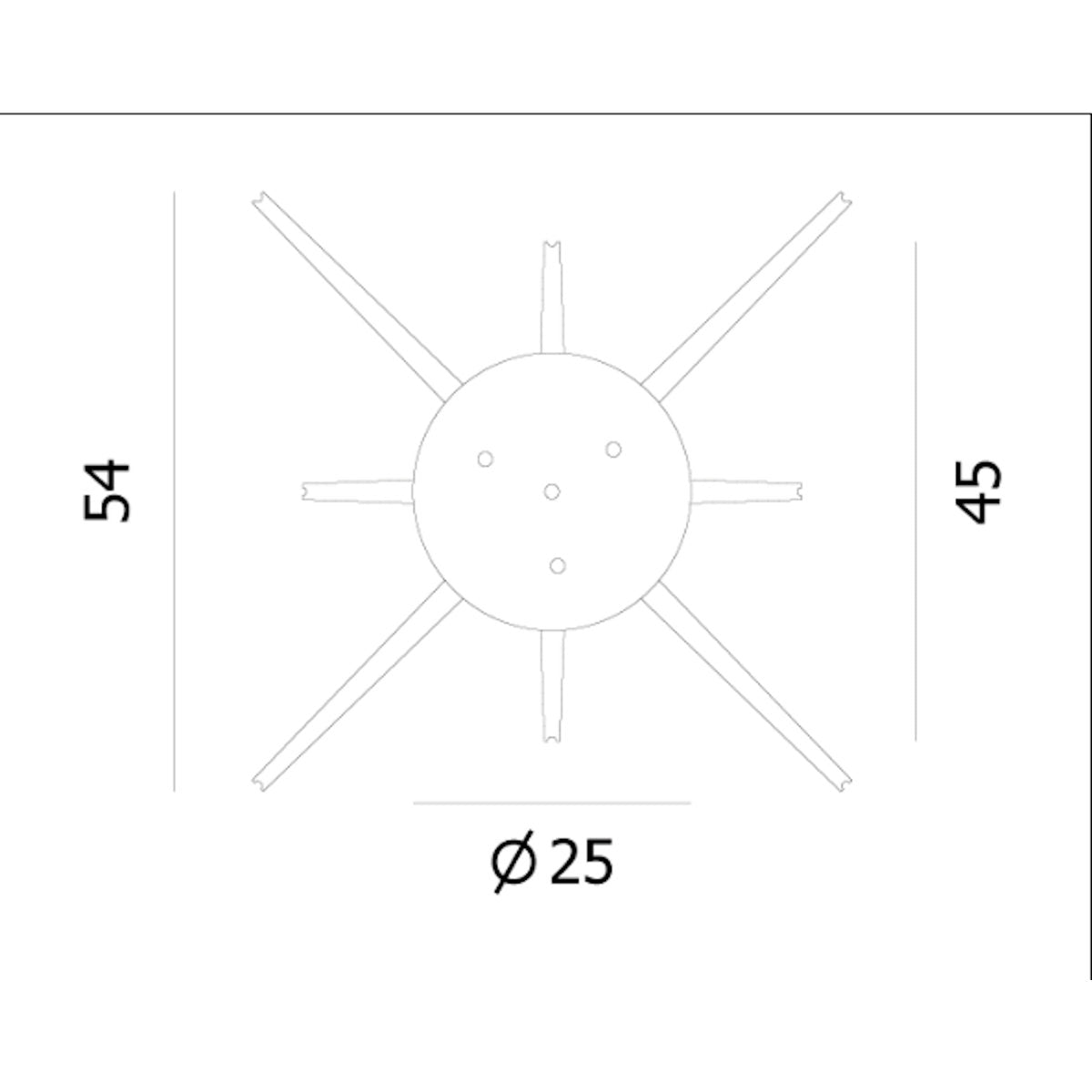 8 - Light Chandelier