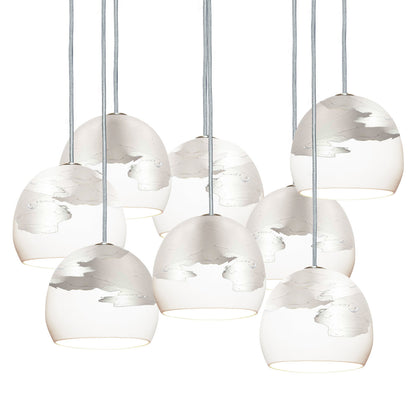 8 - Light Crystal Chandelier