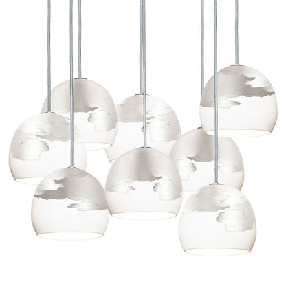 8 - Light Crystal Chandelier