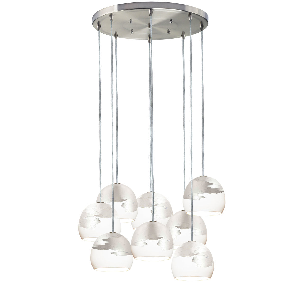 8 - Light Crystal Chandelier