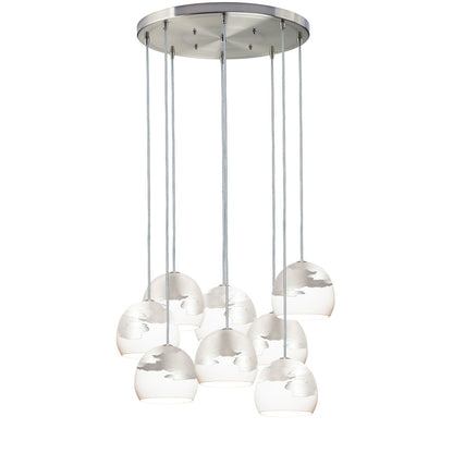 8 - Light Crystal Chandelier