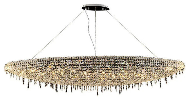 Alleri Crystal Chandelier For Dining Room, 59"By MORSALE