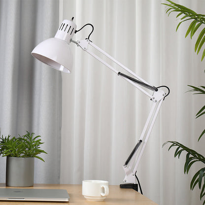 Cantilever LED Desk Lamp �C Eye Protection, Metal Iron Table Lamp with Extra Long Arm