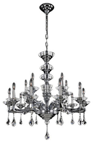 Allegri Crystal, Cosimo 15 Light ChandelierBy Allegri Crystal by Kalco Lighting