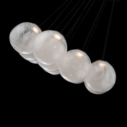 Modern Forms PD-28812 Cosmic 12 Light 36"W LED Suspension Multi - BlackBy Modern Forms