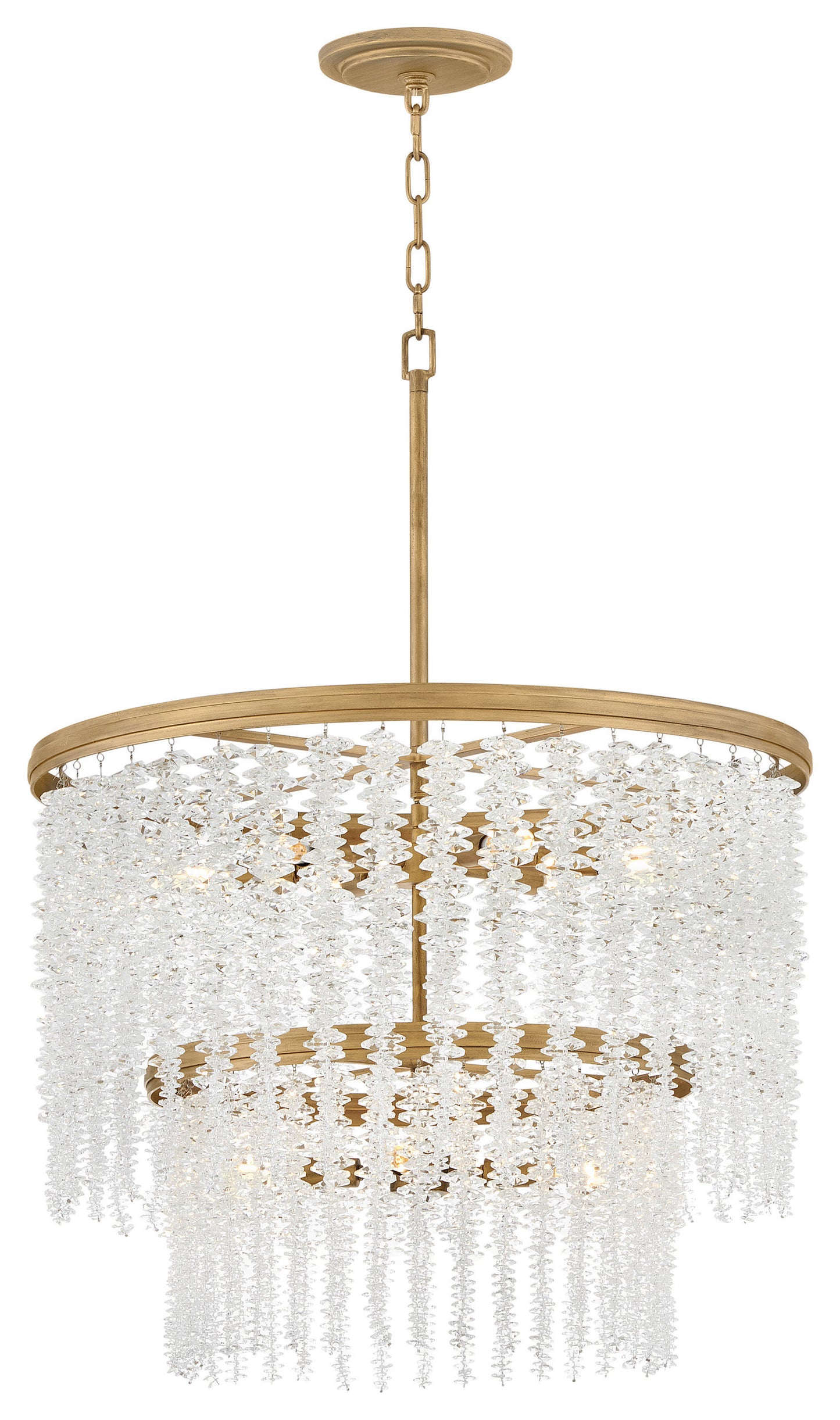 Fredrick Ramond Rubina Medium Chandelier, Burnished GoldBy Hinkley