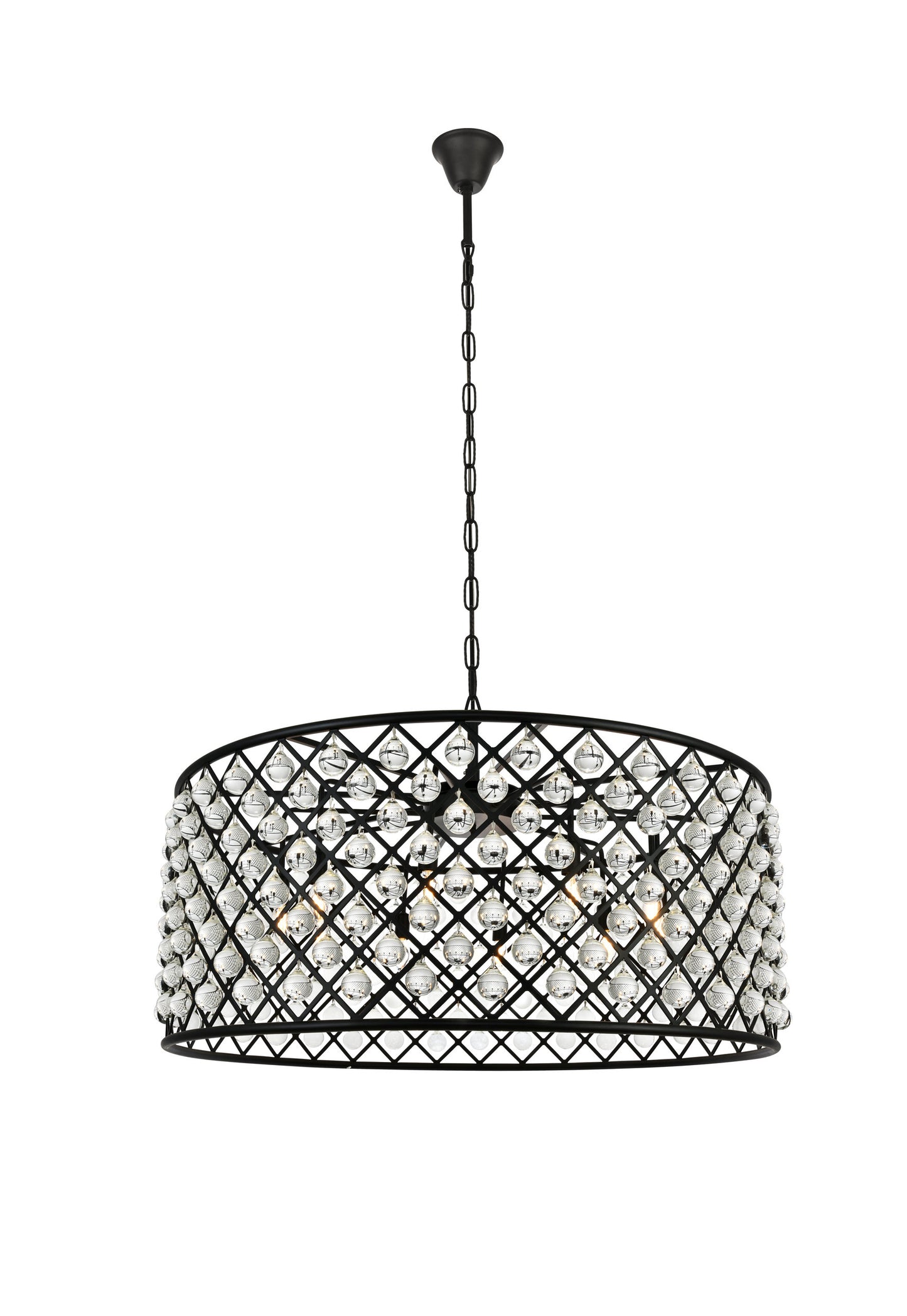 1213 Madison Collection Pendant Lamp,4 3.5''x18.25'', Mocha BrownBy Elegant Furniture & Lighting