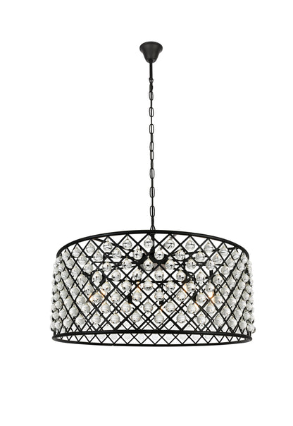 1213 Madison Collection Pendant Lamp,4 3.5''x18.25'', Mocha BrownBy Elegant Furniture & Lighting