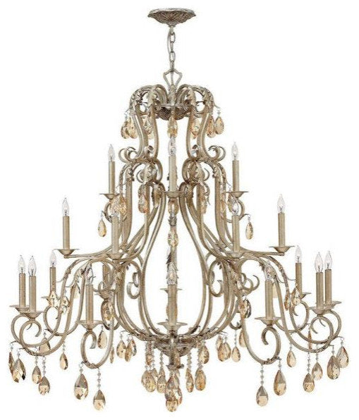 Hinkley 4779SL Carlton - 21-Light 3-Tier Chandelier HinkleyBy Hinkley