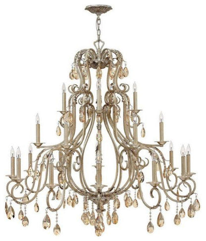 Hinkley 4779SL Carlton - 21-Light 3-Tier Chandelier HinkleyBy Hinkley