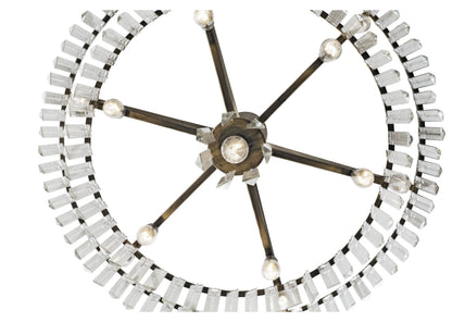 Social Club 13-Lt Pendant - Havana GoldBy Varaluz