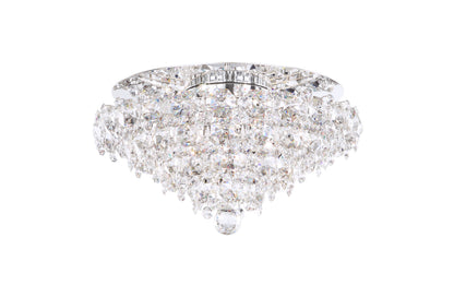 Schonbek Bn1416N-401S 4 Light Crystal Semi-Flush, Polished Stainless SteelBy Schonbek