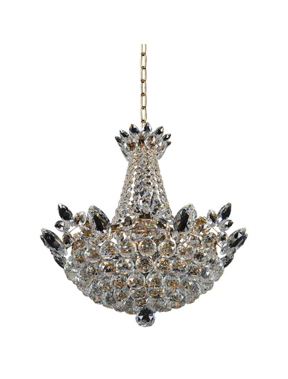 Treviso 11-Light Traditional Large Pendant by Allegri, 18k GoldBy Allegri Crystal by Kalco Lighting