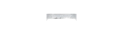 Schonbek Ch3640N-401H 6 Light Crystal Sconce, Polished Stainless SteelBy Schonbek