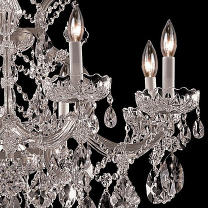 Crystorama Lighting Group 4409-CL-SAQ Maria Theresa 9 Light 28"W - PolishedBy Crystorama Lighting
