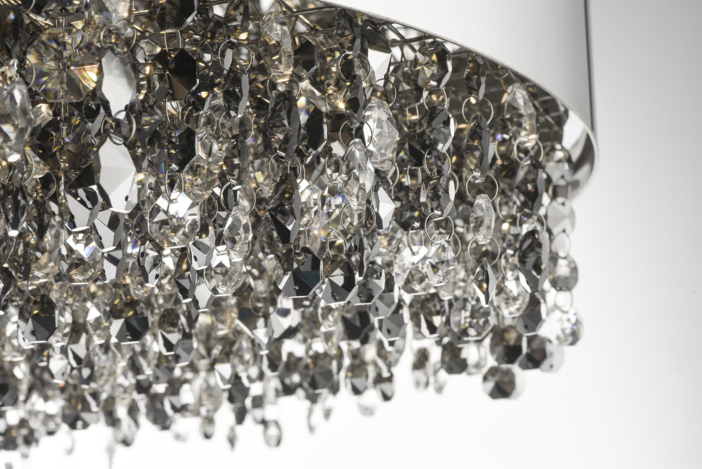 Maxim 39657MSK Mystic 30"W LED Crystal Drum Chandelier - Polished ChromeBy Maxim Lighting International