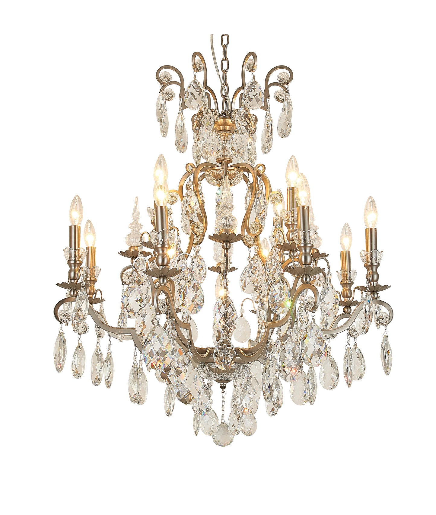 Chandelier, PewterBy Design Living