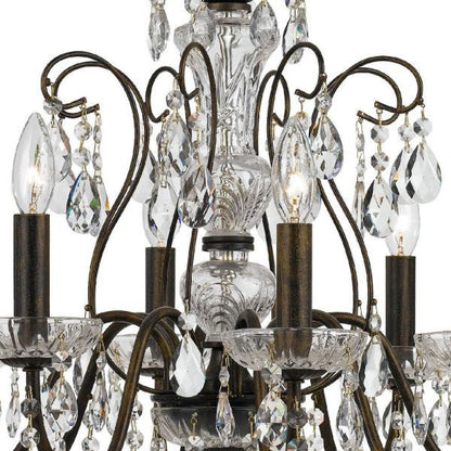 Butler 8-Light Chandelier in Minimalist Style, 25.5"Wx22"HBy Crystorama Lighting